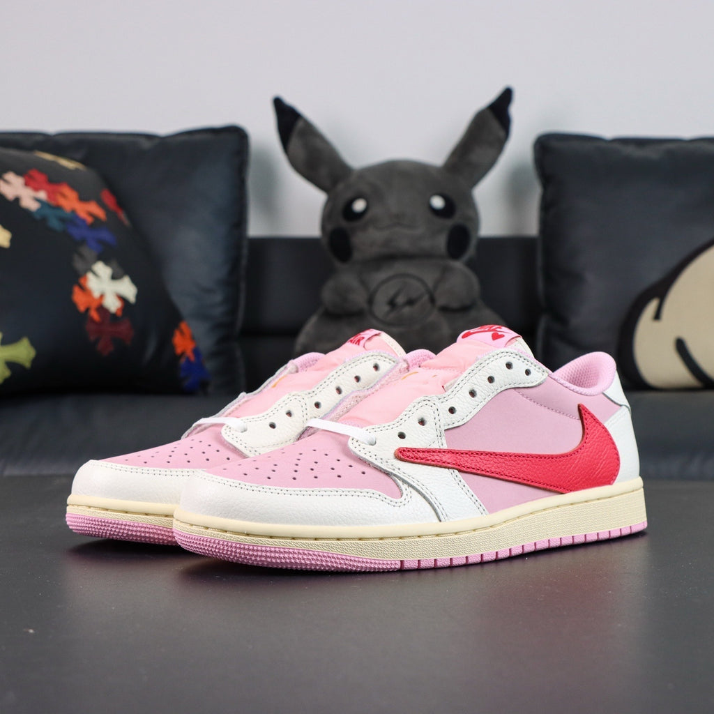 NIKE Air Jordan 1 Low Travis Scott Pink