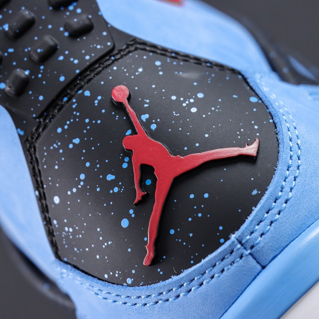 NIKE Air Jordan 4 X Travis Scott Cactus Jack Blue