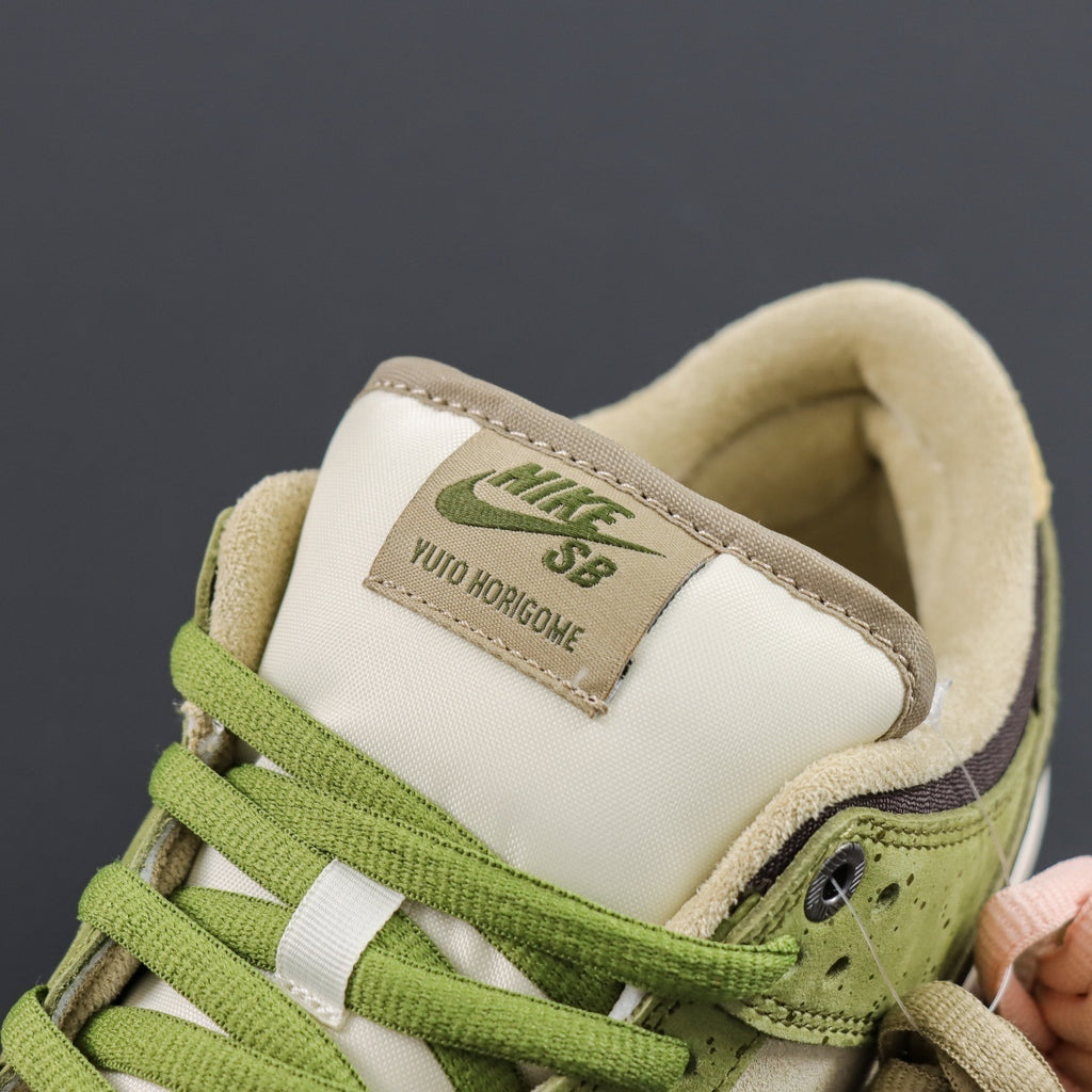YUTO HORIGOME X NIKE DUNK SB LOW ASPARAGUS