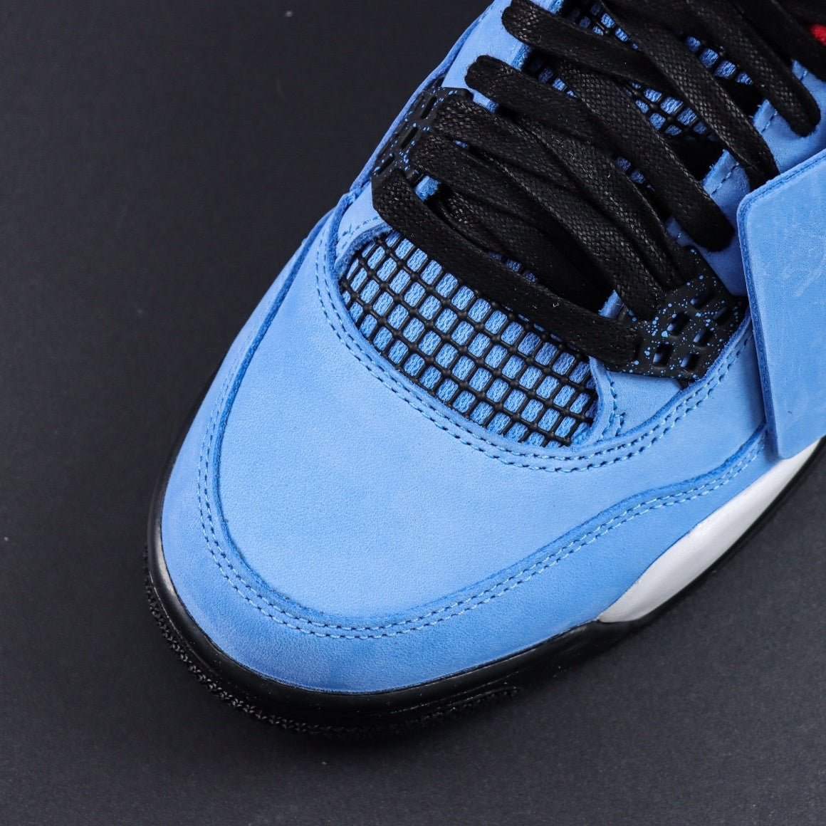 NIKE Air Jordan 4 X Travis Scott Cactus Jack Blue