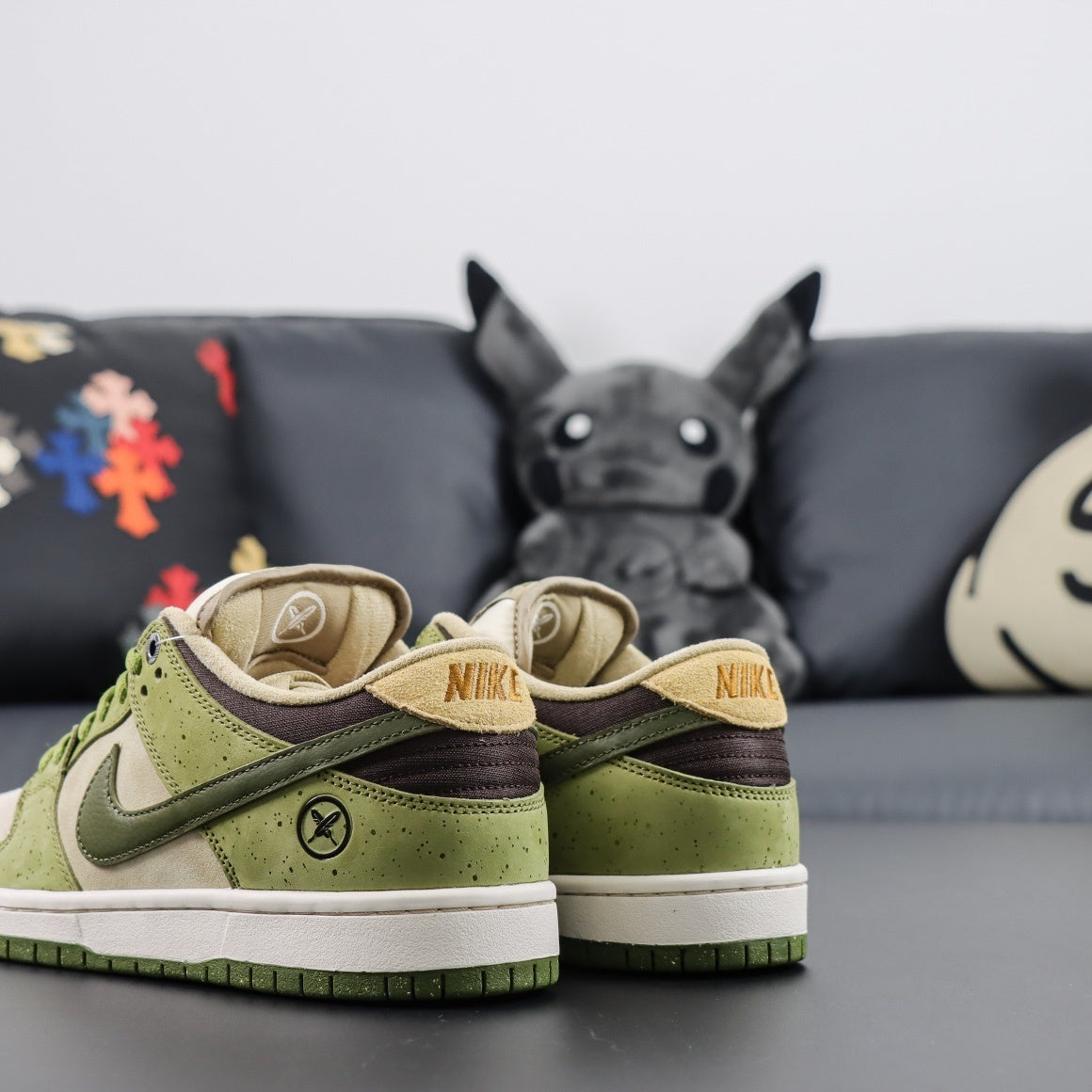 YUTO HORIGOME X NIKE DUNK SB LOW ASPARAGUS