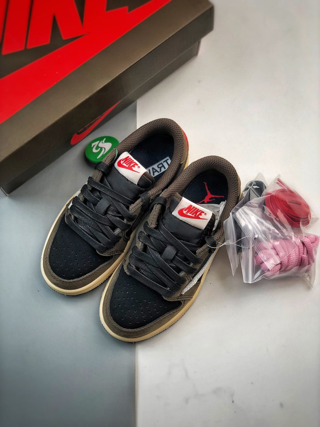 Children's Nike Air Jordan 1 Low x Travis Scott Mocha