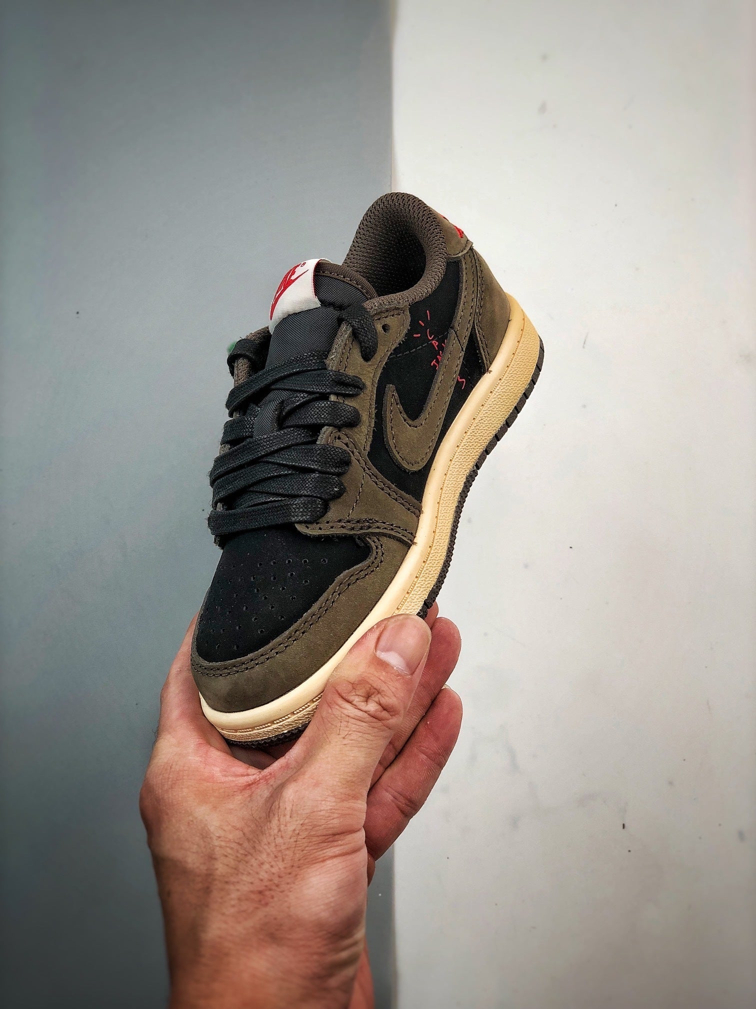 Children's Nike Air Jordan 1 Low x Travis Scott Mocha