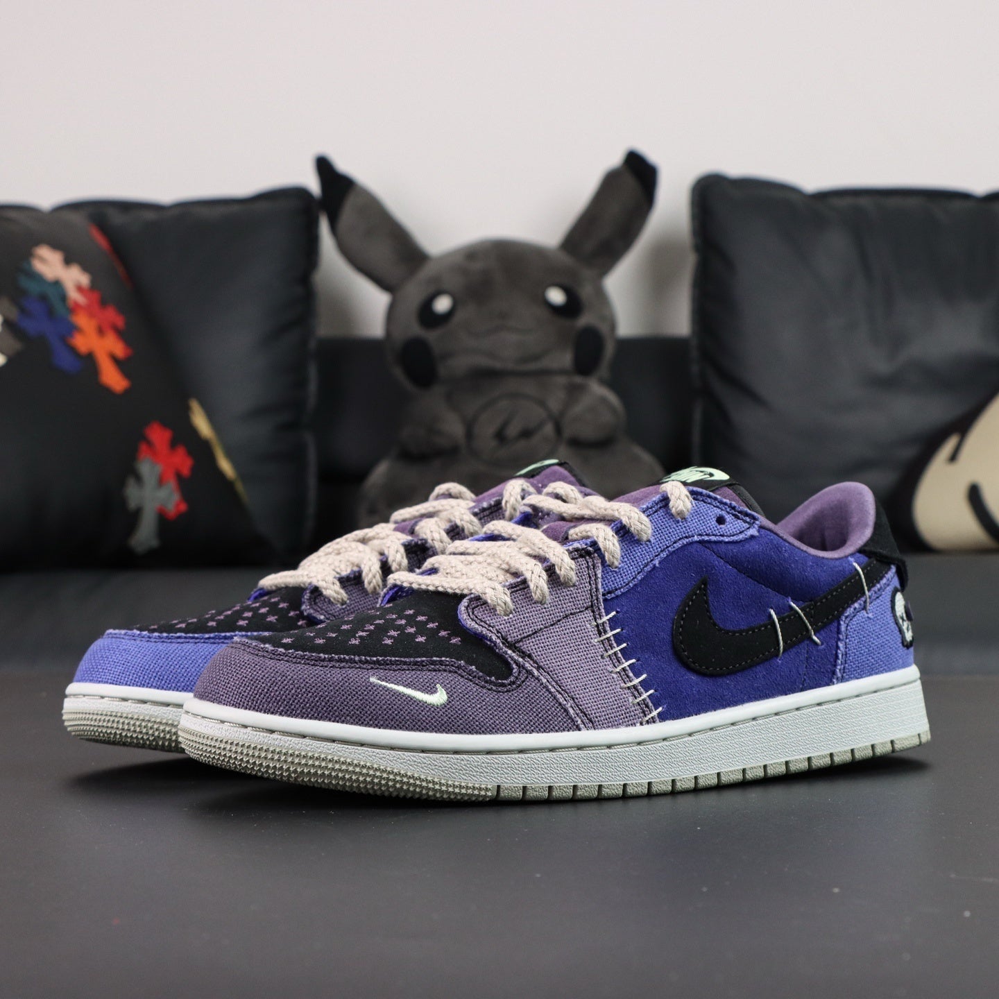 Zion Williamson x Nike Air Jordan 1 Retro Low OGVoodoo Alternate