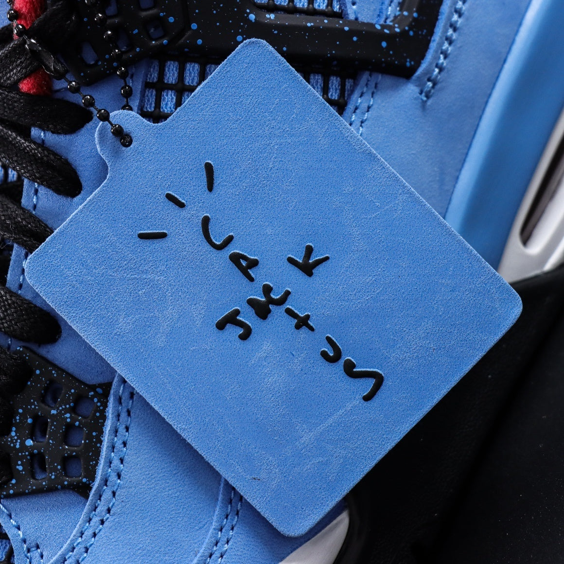 NIKE Air Jordan 4 X Travis Scott Cactus Jack Blue