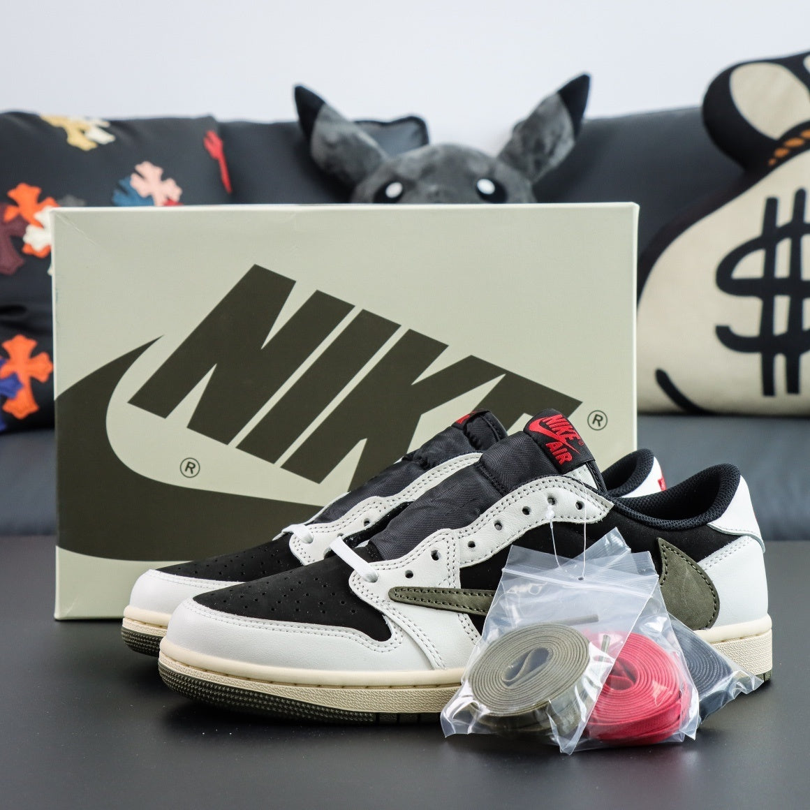 Nike Air Jordan 1 Low Olive