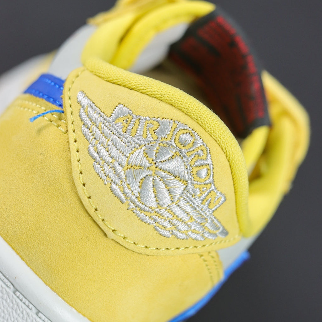 Children's Travis Scott x NIKE AIR JORDAN 1 LOW CANARY