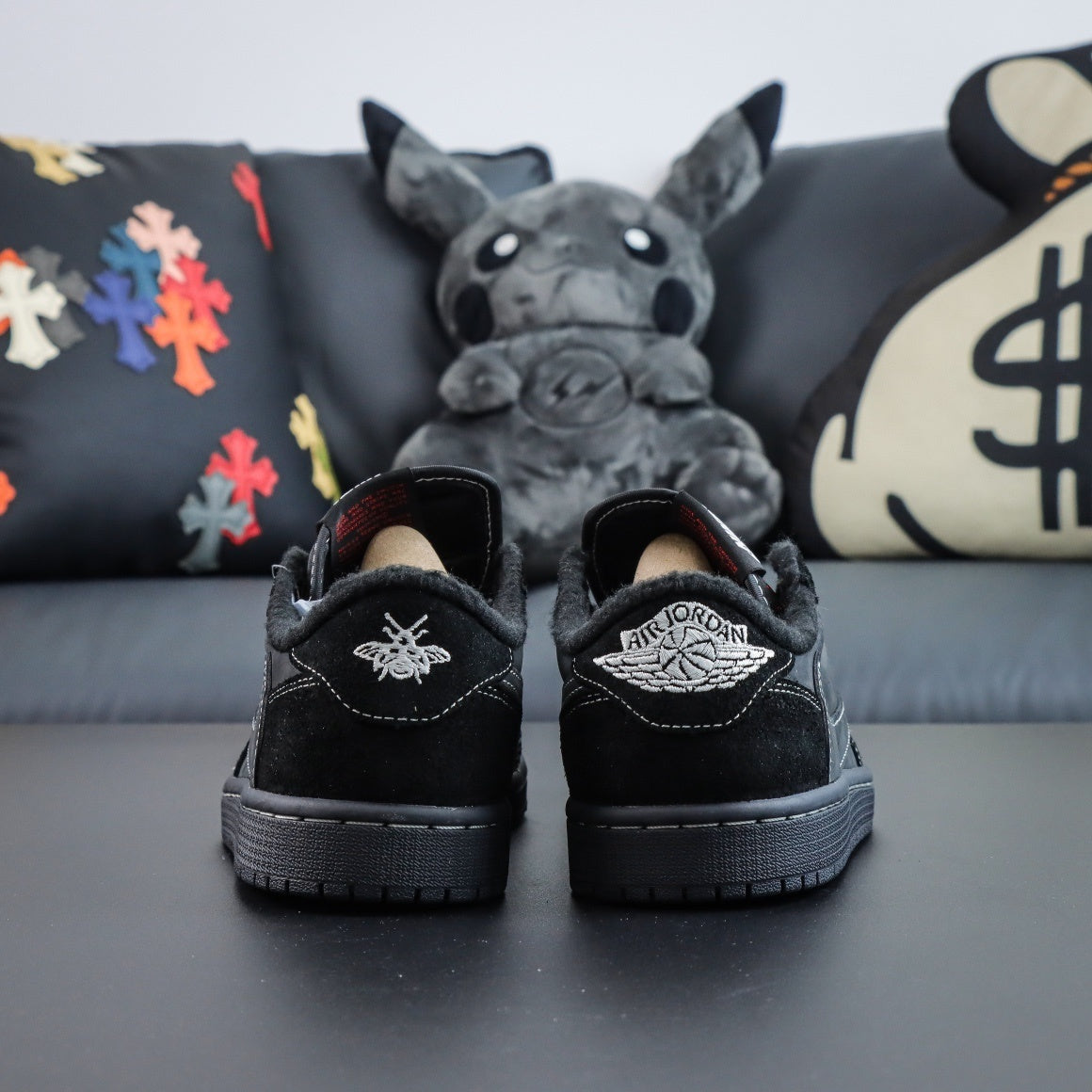 NIKE Air Jordan 1 Low OG Black Phantom