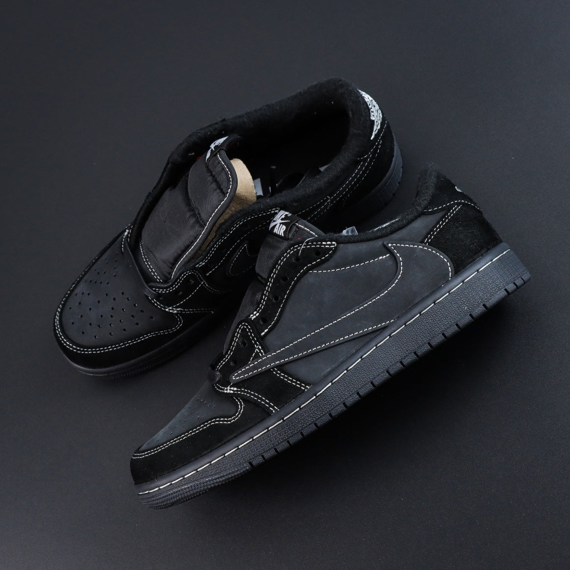 NIKE Air Jordan 1 Low OG Black Phantom