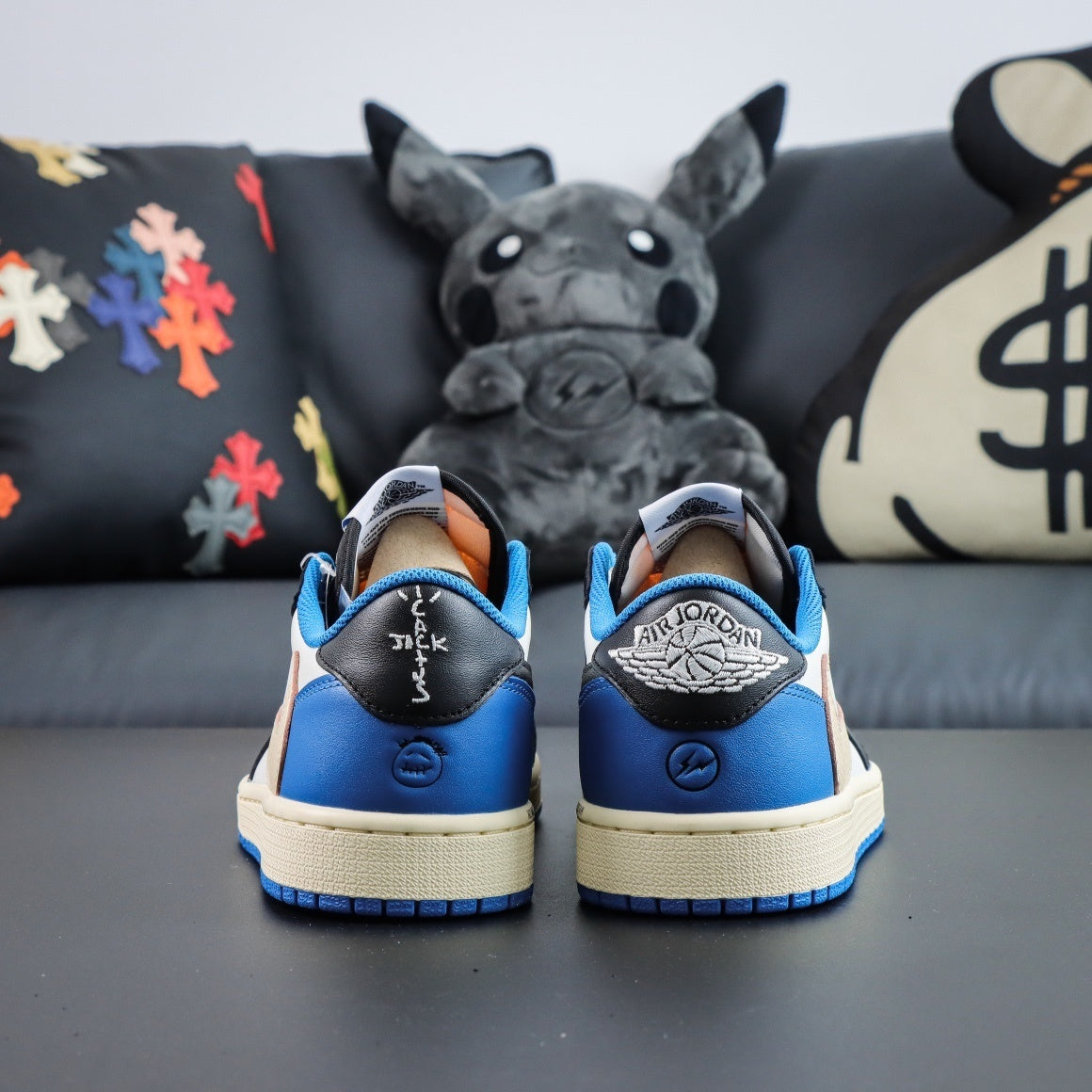 NIKE Air Jordan 1 Low Travis Scott X Fragment Design