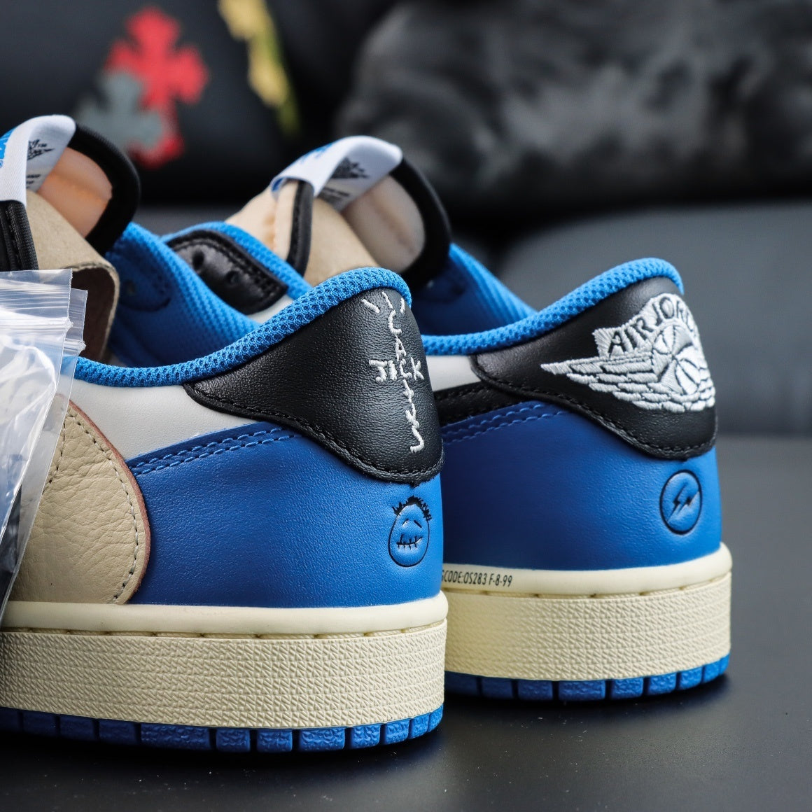 NIKE Air Jordan 1 Low Travis Scott X Fragment Design