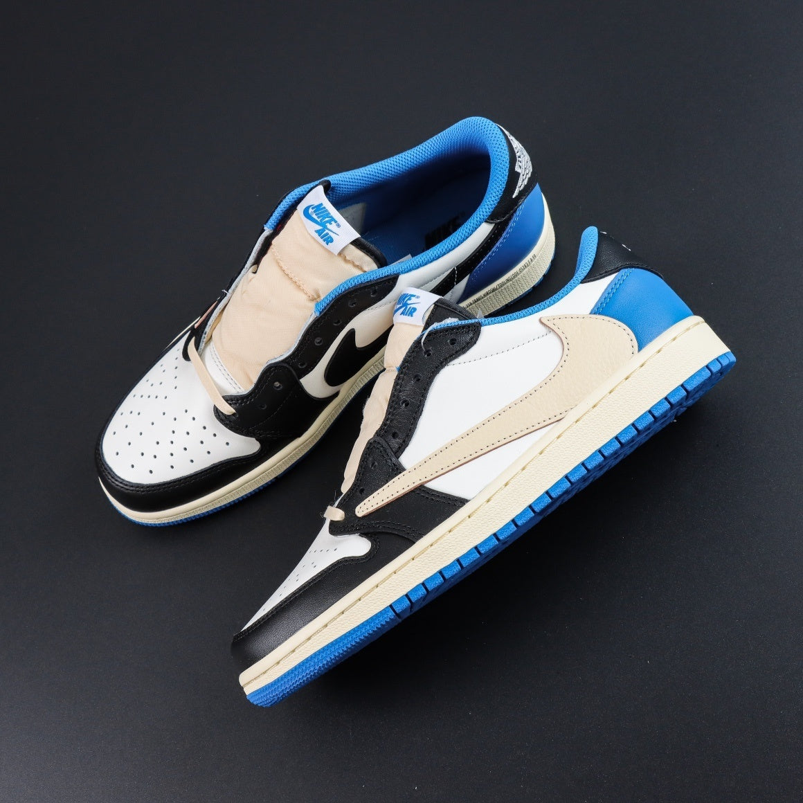 NIKE Air Jordan 1 Low Travis Scott X Fragment Design