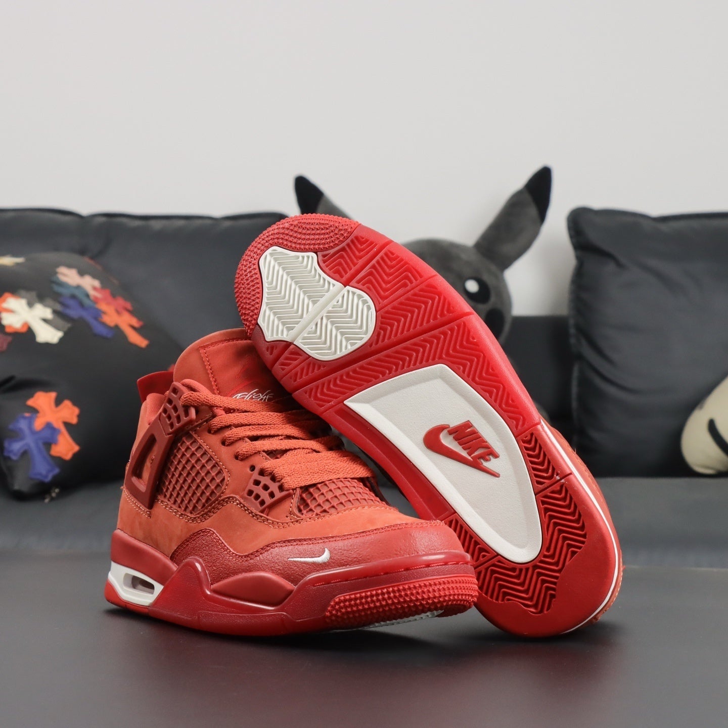 NIKE Air Jordan 4 X Nigel Sylvester X brick by Brick