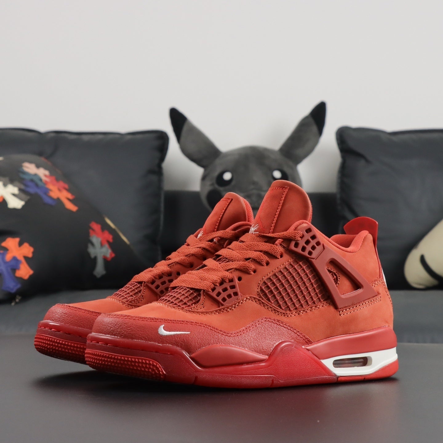 NIKE Air Jordan 4 X Nigel Sylvester X brick by Brick