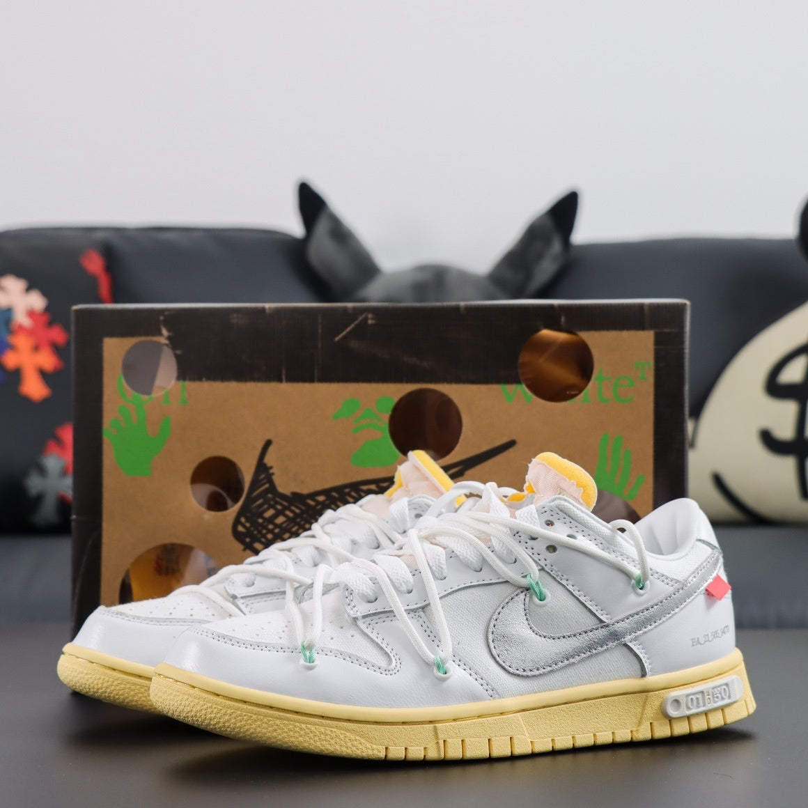 BIG COLLECTION Nike Dunk Low SB X Off White