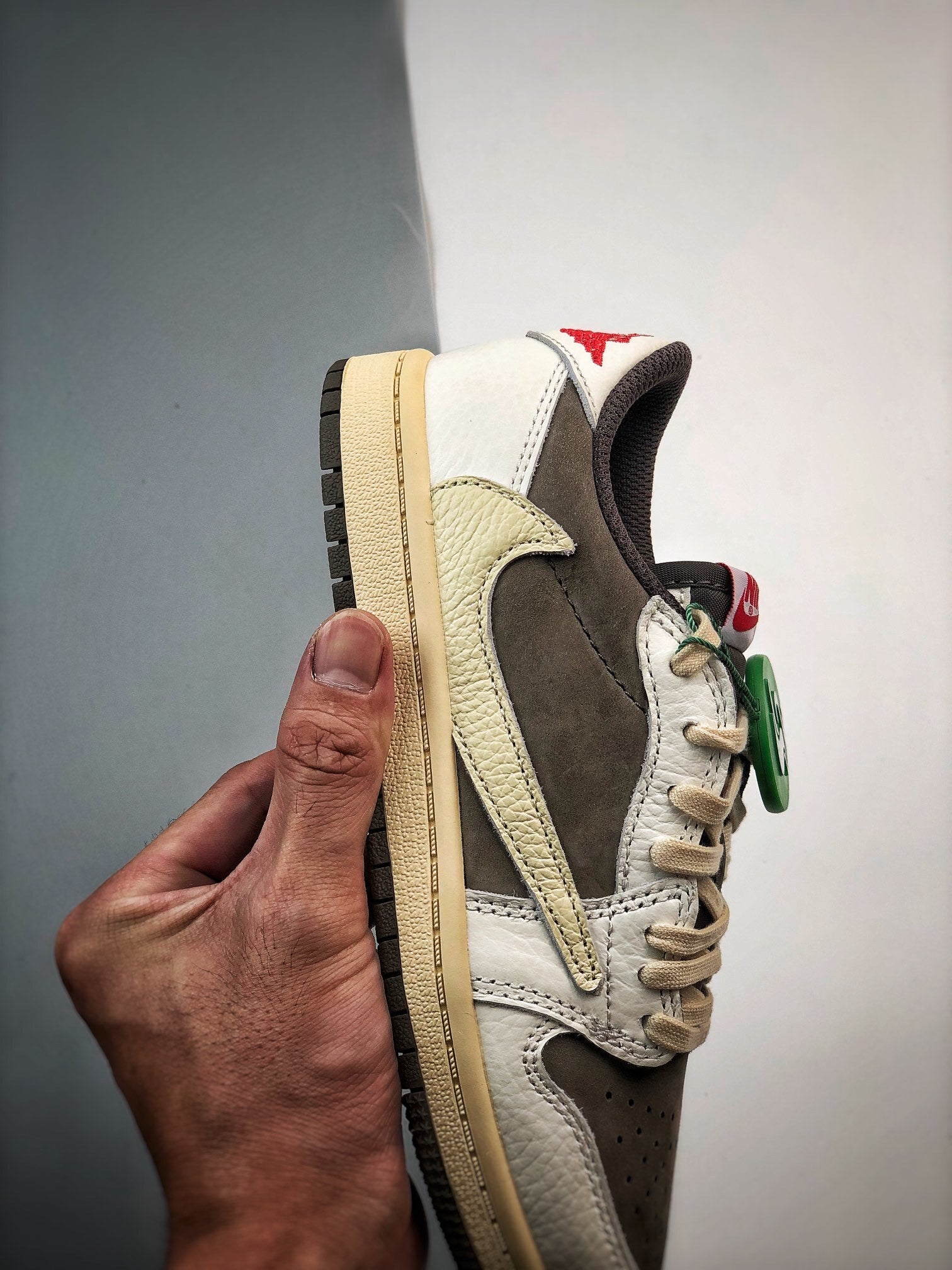 Children's TRAVIS SCOTT X NIKE AIR JORDAN 1 LOW OG REVERSE MOCHA