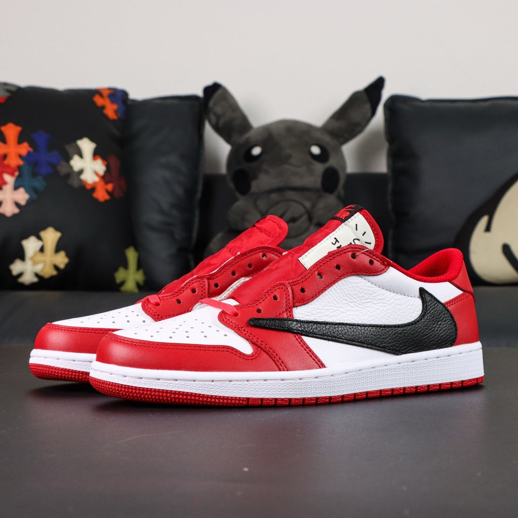 NIKE Air Jordan 1 Low Travis Scott Red