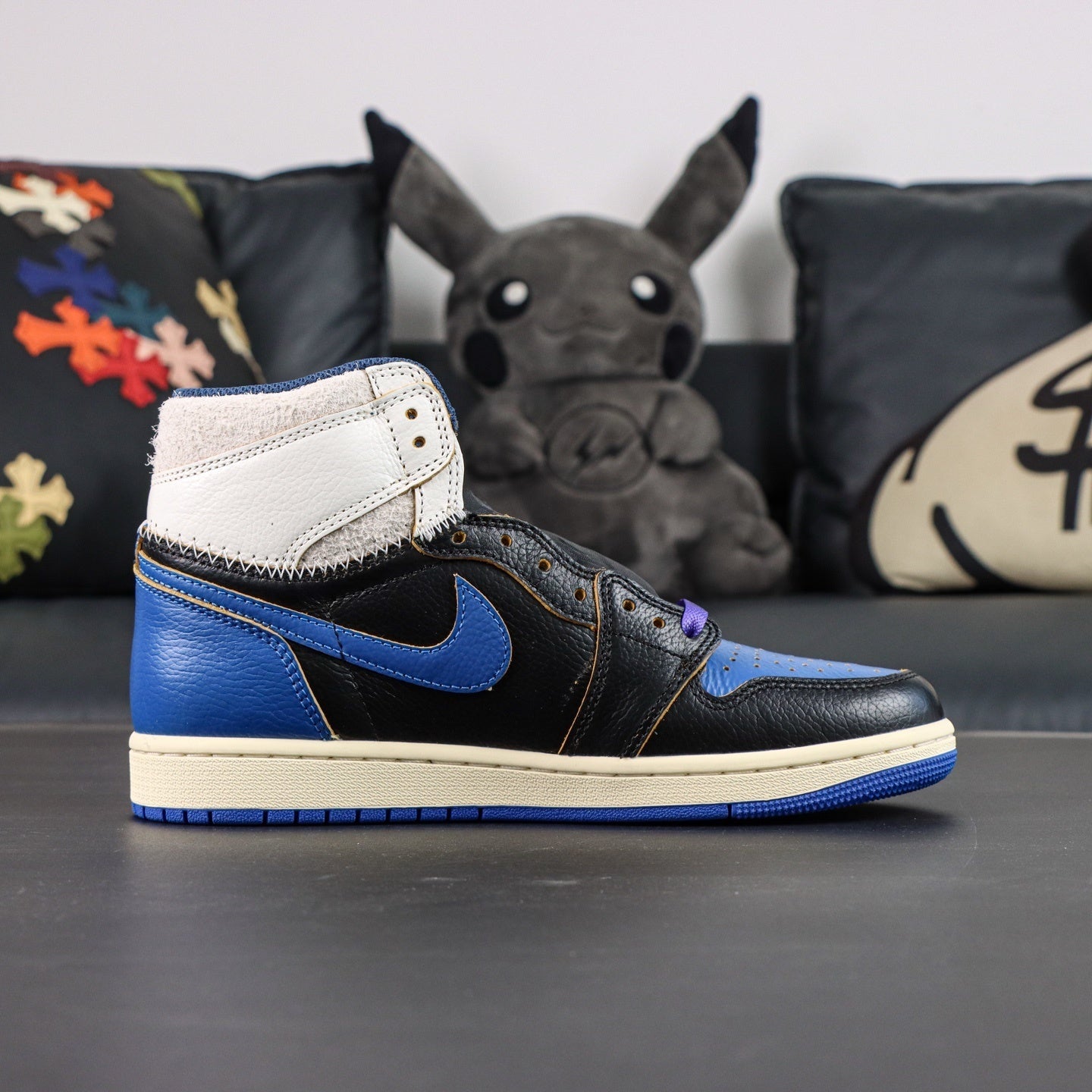 FRAGMENT DESIGN X UNION X NIKE AIR JORDAN 1 RETRO HIGH AUSSIE SP